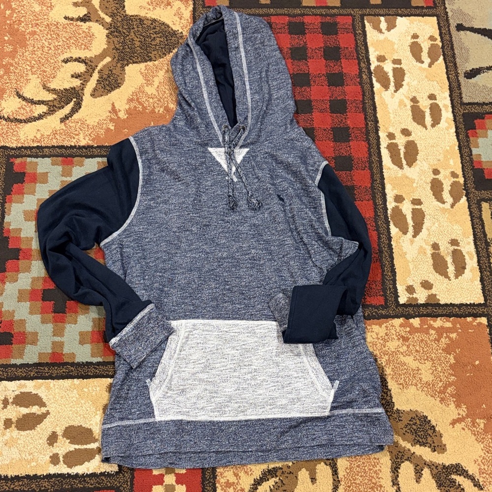Mens Y2K Abercrombie and Fitch muscle hoodie